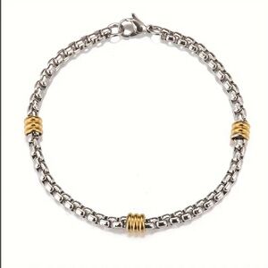 18Kt Gold Plated Stainless Bracelet